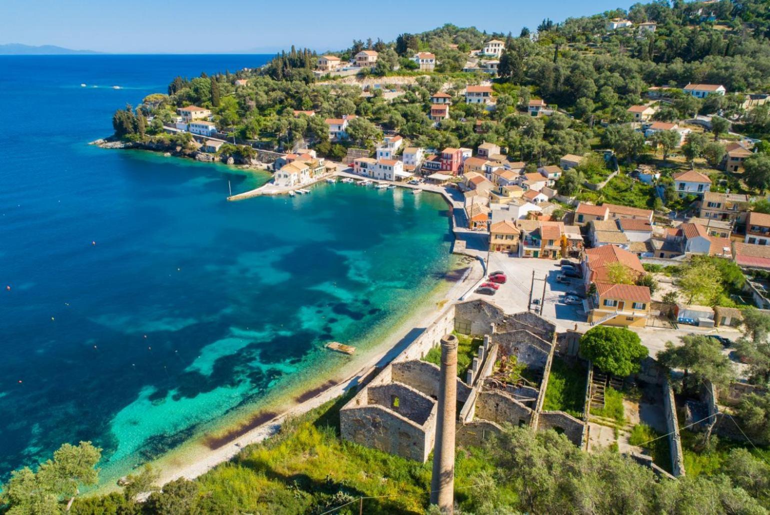 Flora Maisonettes 1 Gaios Dış mekan fotoğraf